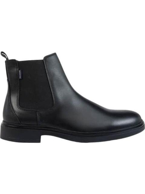 BOTIN CASUAL DE PIEL NEGRO DOCKERS