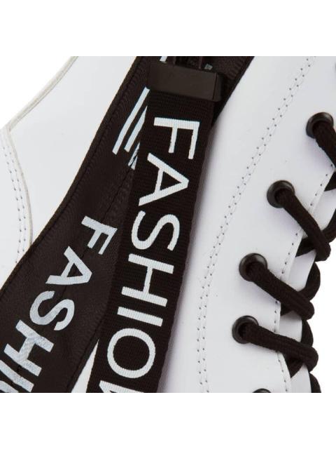 BOTIN MILITAR LETRAS BLANCO BLASITO