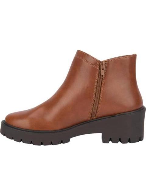 BOTIN SUELA TRACK COGNAC TIERRA BENDITA