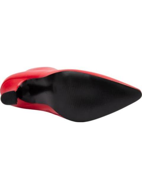 BOTIN TACON CAMPANA ROJO YAELI FASHION