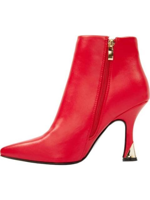 BOTIN TACON CAMPANA ROJO YAELI FASHION