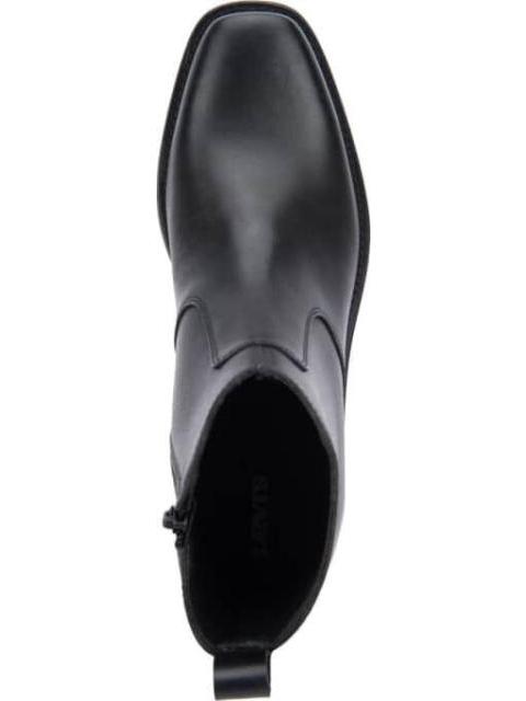 BOTIN VAQUERO DE PIEL NEGRO LEVIS