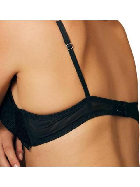 BRASIER CON CADENAS BRILLANTES NEGRO LOVE TO LOUNGE