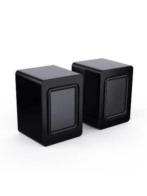 BROBOTIX BOCINAS MULTIMEDIA RGB 963920 ALAMBRICO 2.0 CANALES USB-3.5MM NEGRO