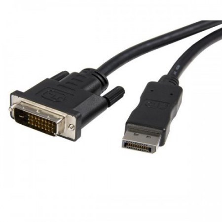 STARTECH  CABLE DISPLAYPORT 1.2 MACHO - DVI-D MACHO 1080P 3 METROS NEGRO