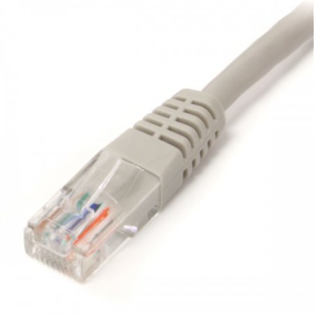 STARTECH  CABLE PATCH CAT5E UTP MOLDEADO RJ-45 MACHO - RJ-45 MACHO 3 METROS GRIS