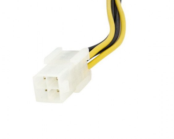 STARTECH  ADAPTADOR DE CORRIENTE EPS DE 4-PIN A 8-PIN DE 6 MACHO - HEMBRA 15CM