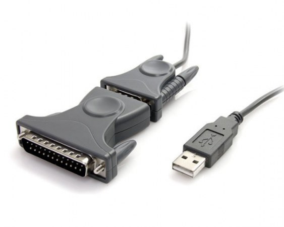 STARTECH  CABLE USB 2.0 MACHO - DB9 MACHO 90CM GRIS