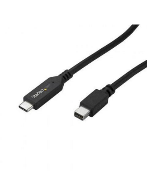 STARTECH  ADAPTADOR USB C MACHO - MINI DISPLAYPORT 1.2 MACHO 4K 60HZ 1 METRO NEGRO