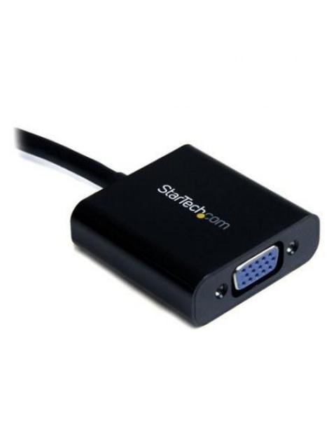 STARTECH  CABLE ADAPTADOR CONVERTIDOR DE VIDEO HDMI MACHO - VGA HEMBRA 1920 X 1200 PIXELES NEGRO