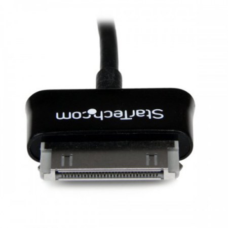 STARTECH  CABLE ADAPTADOR USB PARA SAMSUNG GALAXY TAB - USB A HEMBRA 15CM NEGRO