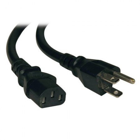 CABLE DE PODER TRIPP LITE NEMA 5-15P A IEC-320-C13 61CM NEGRO