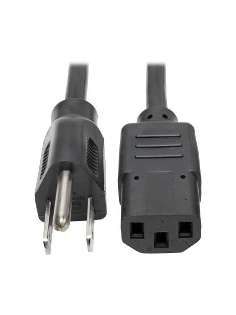 CABLE DE PODER TRIPP LITE NEMA 5-15P A IEC-320-C13 61CM NEGRO
