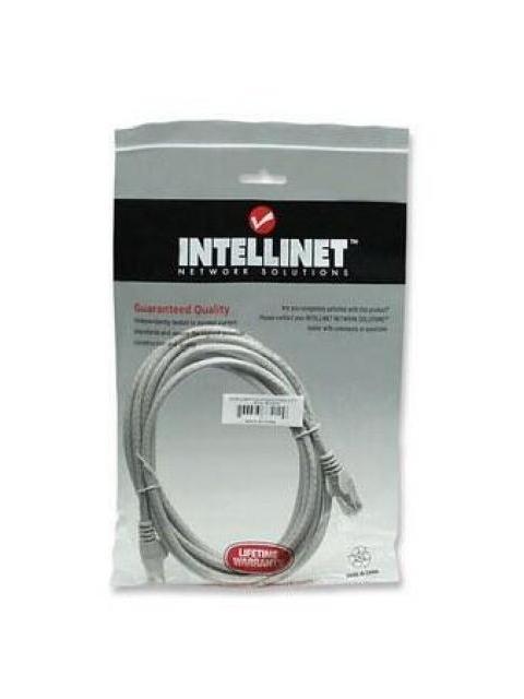 INTELLINET CABLE PATCH CAT6 UTP RJ-45 MACHO - RJ-45 MACHO 2 METROS GRIS