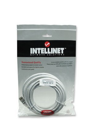 INTELLINET CABLE PATCH CAT6 UTP RJ-45 MACHO - RJ-45 MACHO 3 METROS BLANCO
