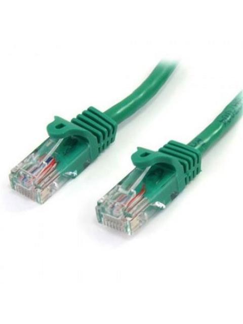 STARTECH  CABLE PATCH CAT5E UTP SIN ENGANCHES RJ-45 MACHO - RJ-45 MACHO 2 METROS VERDE