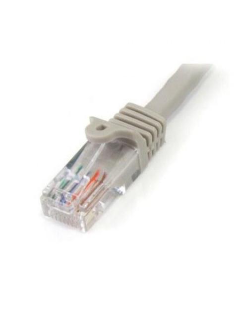 STARTECH  CABLE PATCH CAT5E UTP SIN ENGANCHES RJ-45 MACHO - RJ-45 MACHO 4.6 METROS GRIS