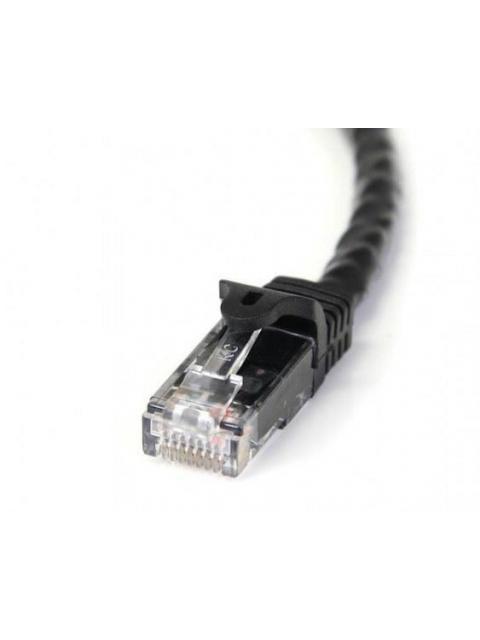 STARTECH  CABLE PATCH CAT6 UTP SIN ENGANCHES RJ-45 MACHO - RJ-45 MACHO 1 METRO NEGRO