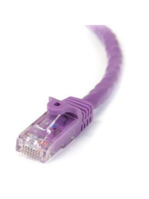 STARTECH  CABLE PATCH CAT6 UTP SIN ENGANCHES RJ-45 MACHO - RJ-45 MACHO 2 METROS PURPURA