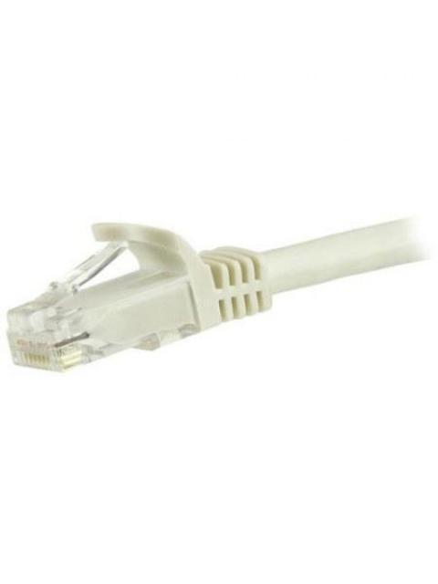 STARTECH  CABLE PATCH CAT6 UTP SIN ENGANCHES RJ-45 MACHO - RJ-45 MACHO 50CM BLANCO