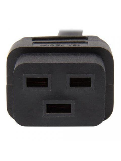 STARTECH  CABLE DE PODER NEMA 5-15P MACHO - C19 HEMBRA 90CM NEGRO