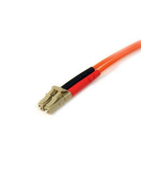 STARTECH  CABLE FIBRA OPTICA OM2 LC MACHO - LC MACHO 2 METROS NARANJA