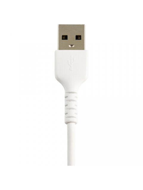 STARTECH  CABLE DE CARGA CERTIFICADO MFI LIGHTNING MACHO - USB A 2.0 MACHO 15CM BLANCO PARA PARA IPOD-IPHONE-IPAD