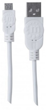 MANHATTAN CABLE PARA DISPOSITIVOS USB DE ALTA VELOCIDAD USB 2.0 A MACHO - MICRO USB 2.0 B MACHO 1.8 METROS BLANCO