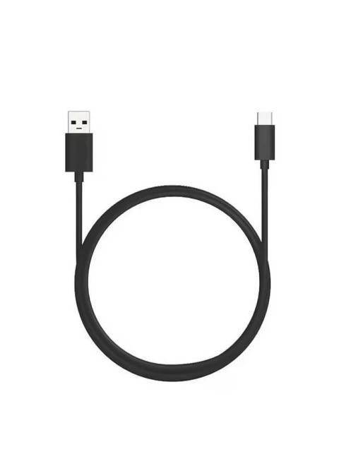 CABLE USB A A TIPO C COLOR NEGRO. 1 METRO DE LARGO . ALTA RESISTENCIA DE MATERIALES Y CARGA RAPIDA DBGUSBCN