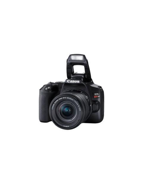 CAMARA REFLEX CANON EOS REBEL SL3 24.1MP + LENTE EF-S 18-55MM