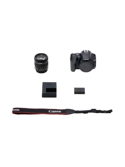CAMARA REFLEX CANON EOS REBEL SL3 24.1MP + LENTE EF-S 18-55MM