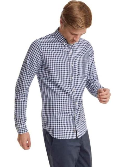 CAMISA CUADROS AZUL MARINO NEXT CO