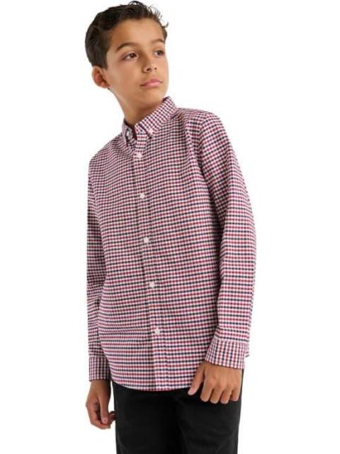 CAMISA CUADROS VINO HPC POLO