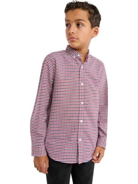 CAMISA CUADROS VINO HPC POLO