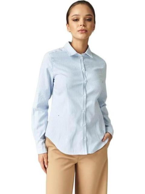 CAMISA MANGA LARGA AZUL HOLLY LAND