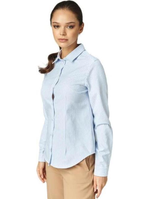 CAMISA MANGA LARGA AZUL HOLLY LAND