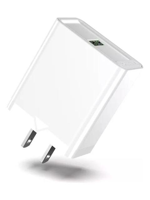 CARGADOR DE PARED VENTION CARGA RAPIDA USB-A QC 3.0 18W 1PZ BLANCO