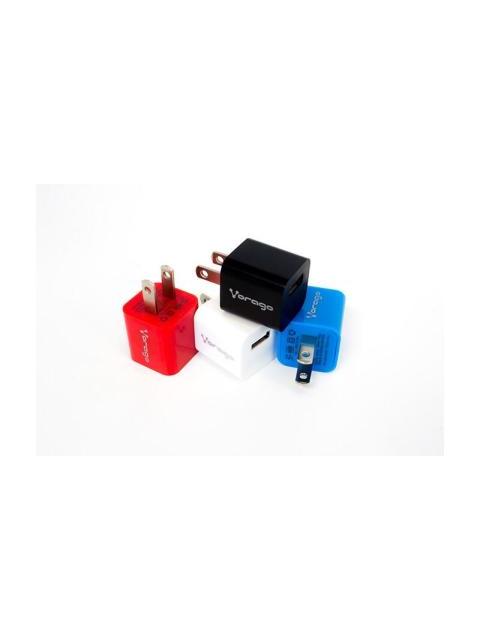 CARGADOR DE PARED VORAGO AU105 INTERIOR CORRIENTE ALTERNA COLOR BLANCO 5 V