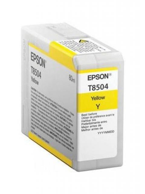 CARTUCHO EPSON ULTRACHROME HD AMARILLO 80ML