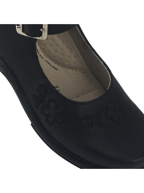 ZAPATO ESCOLAR DE PIEL NEGRO DOGI