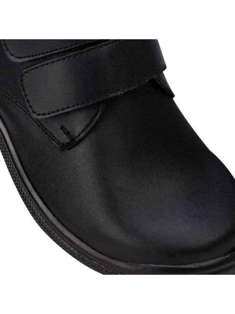 BOTIN ESCOLAR DE PIEL NEGRO HUSH PUPPIES1