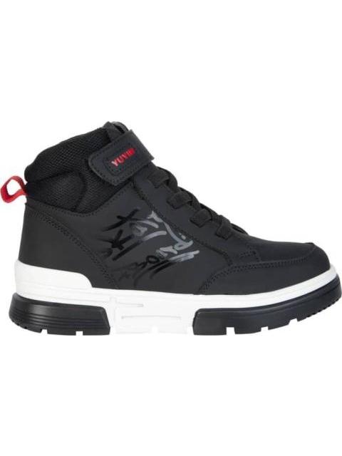 CASUAL BOTIN SUELA BICOLOR NEGRO YU YIN