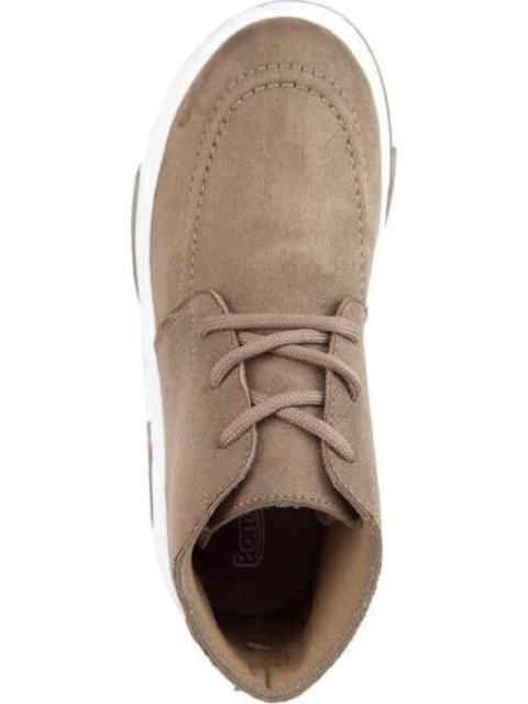 CASUAL BOTIN TAUPE BAMBINO