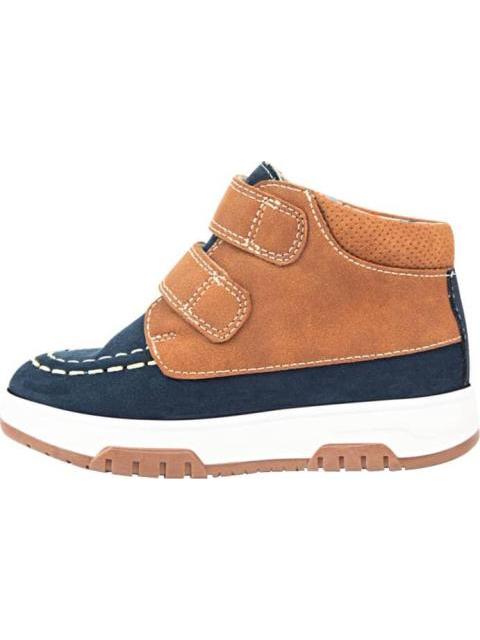 CASUAL BOTIN VELCRO AZUL MARINO BAMBINO