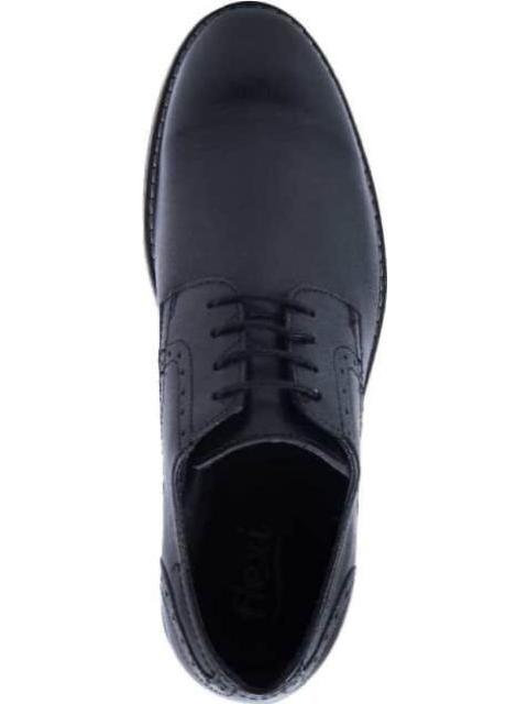 ZAPATO CASUAL DERBY NEGRO FLEXI
