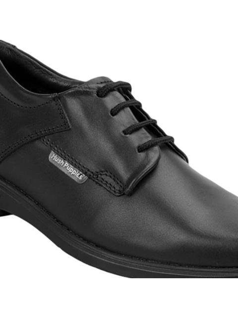 ZAPATO ESCOLAR DE PIEL NEGRO HUSH PUPPIES1