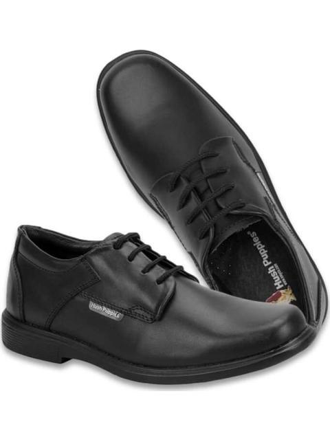 ZAPATO ESCOLAR DE PIEL NEGRO HUSH PUPPIES1