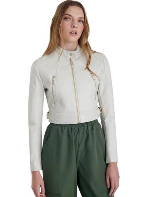 CHAMARRA CROP LISA MARFIL HOLLY LAND
