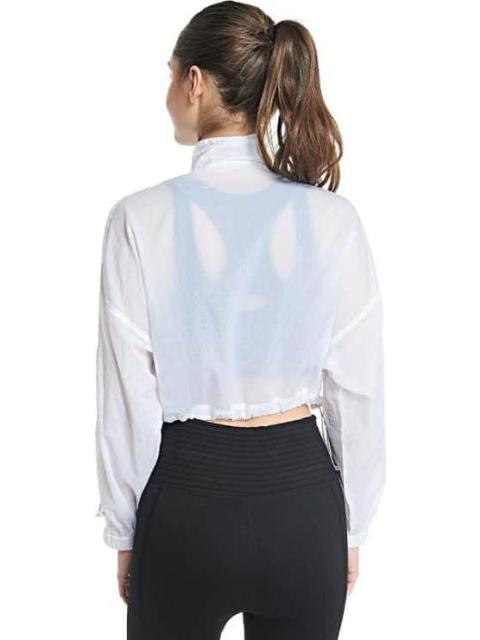 CHAMARRA CROP ROMPEVIENTOS BLANCO PROKENNEX