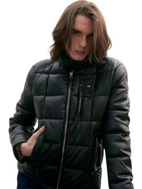 CHAMARRA TACTO PIEL NEGRO HARD SODA